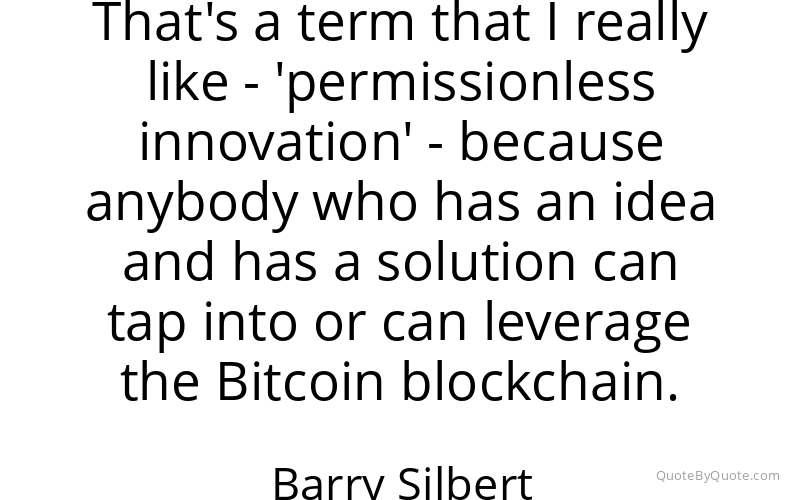 Preview image for this quote by Barry Silbert