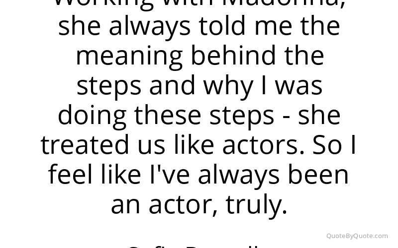 Preview image for this quote by Sofia Boutella