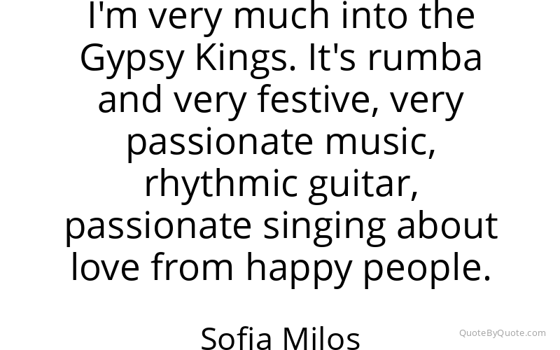 Preview image for this quote by Sofia Milos