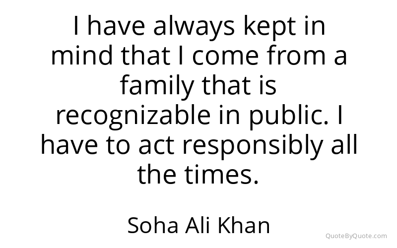 Preview image for this quote by Soha Ali Khan