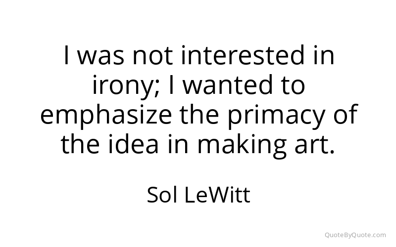 Preview image for this quote by Sol LeWitt