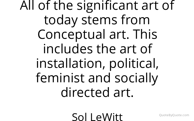 Preview image for this quote by Sol LeWitt