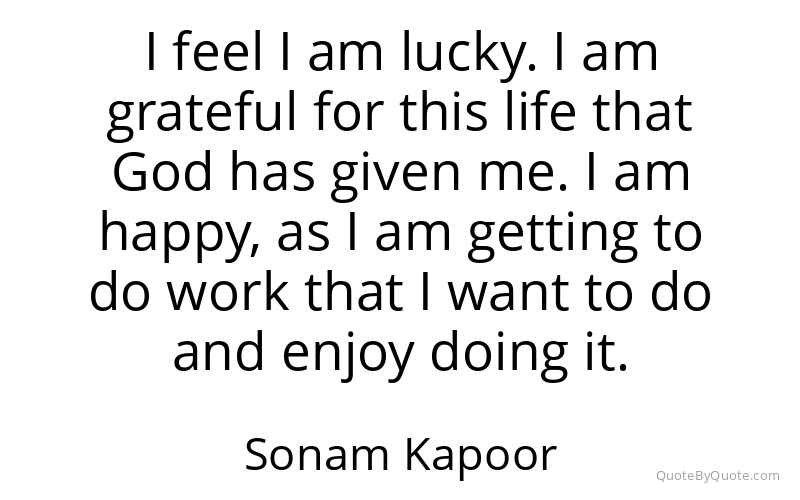 Preview image for this quote by Sonam Kapoor