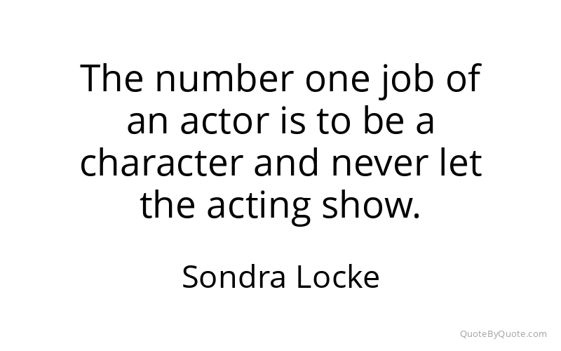 Preview image for this quote by Sondra Locke