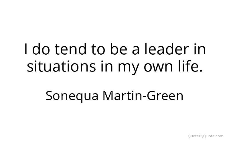 Preview image for this quote by Sonequa Martin-Green