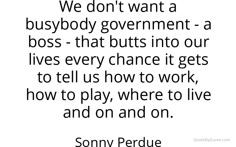 Preview image for this quote by Sonny Perdue