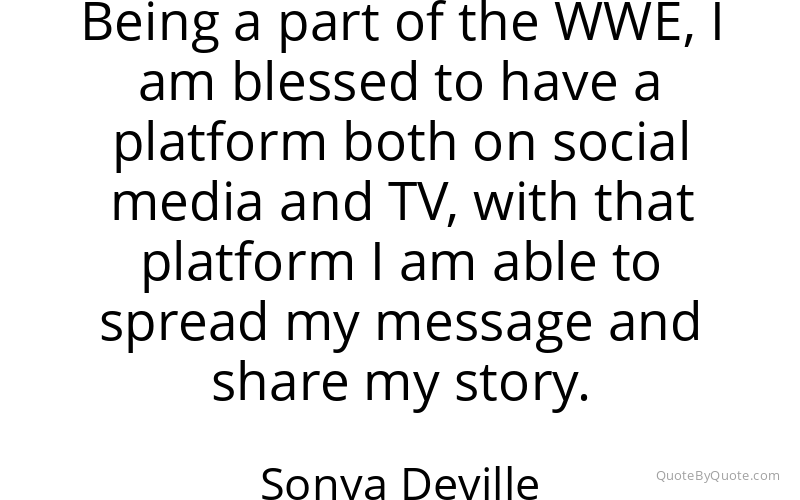 Preview image for this quote by Sonya Deville