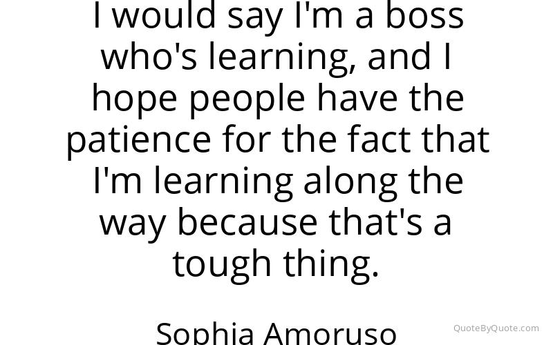 Preview image for this quote by Sophia Amoruso
