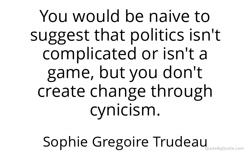 Preview image for this quote by Sophie Gregoire Trudeau