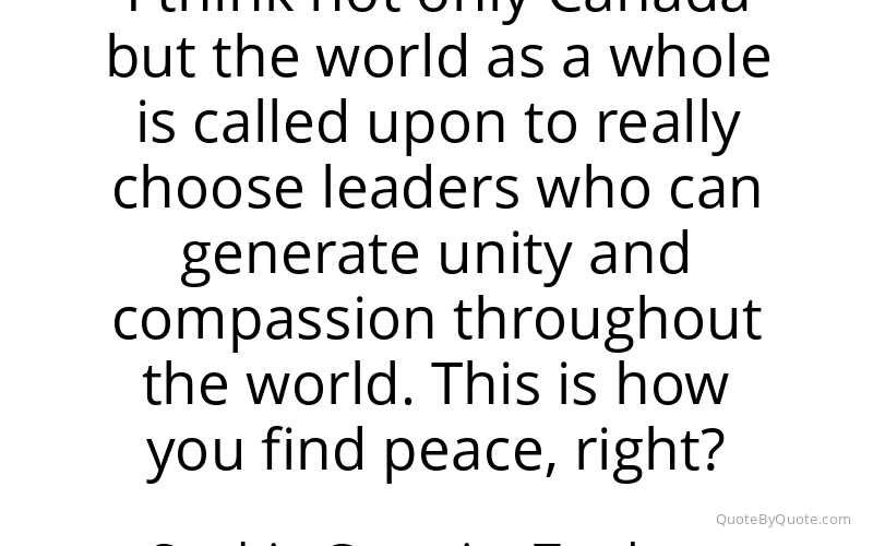 Preview image for this quote by Sophie Gregoire Trudeau