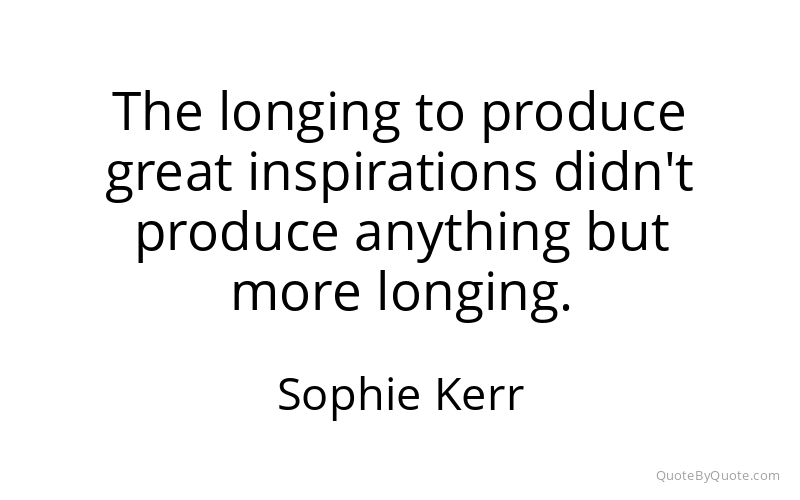 Preview image for this quote by Sophie Kerr