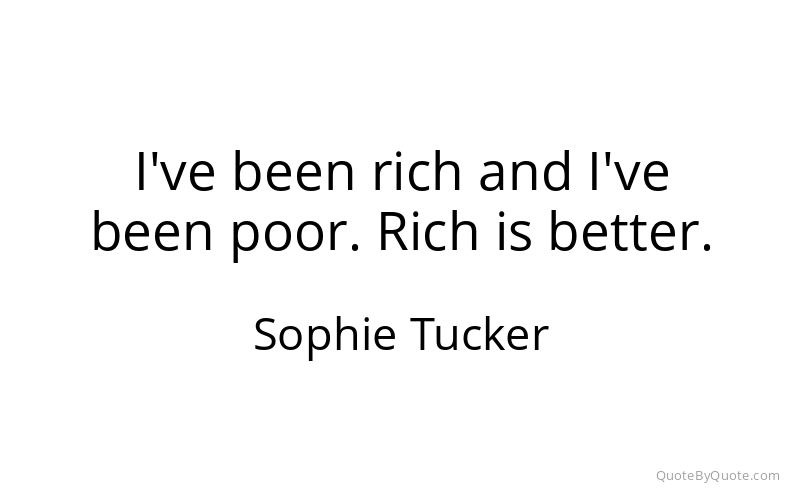 Preview image for this quote by Sophie Tucker