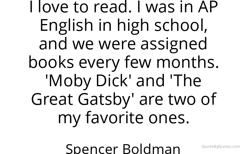 Preview image for this quote by Spencer Boldman