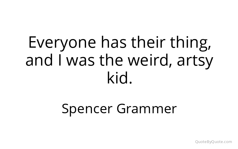 Preview image for this quote by Spencer Grammer