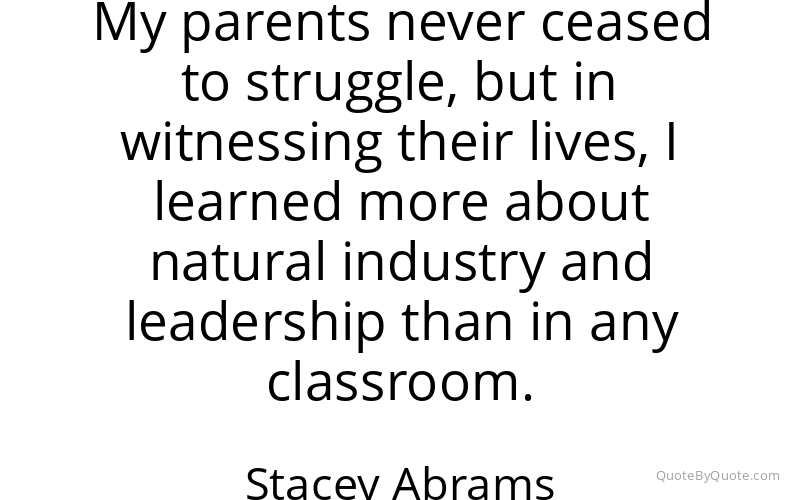 Preview image for this quote by Stacey Abrams