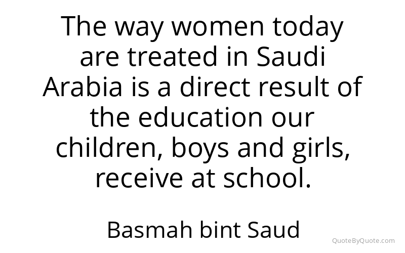 Preview image for this quote by Basmah bint Saud