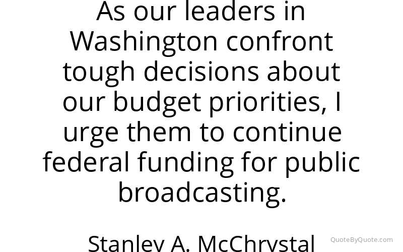 Preview image for this quote by Stanley A. McChrystal