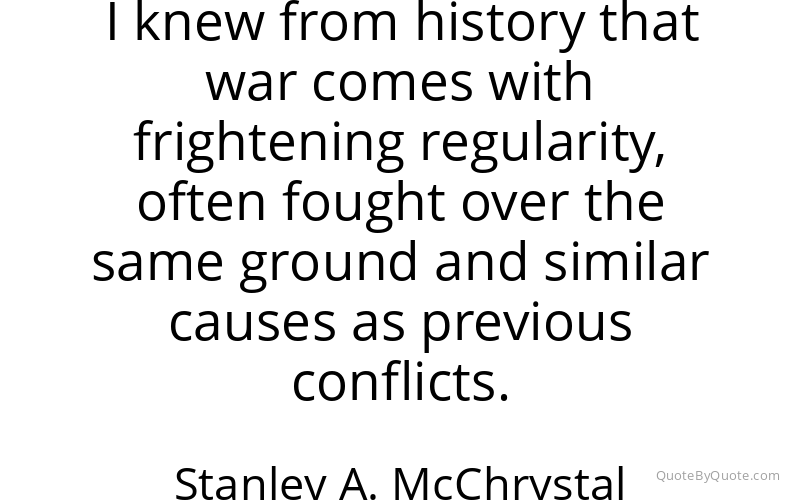 Preview image for this quote by Stanley A. McChrystal
