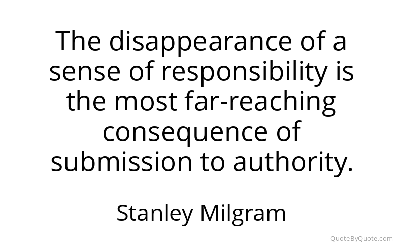 Preview image for this quote by Stanley Milgram