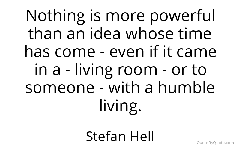 Preview image for this quote by Stefan Hell