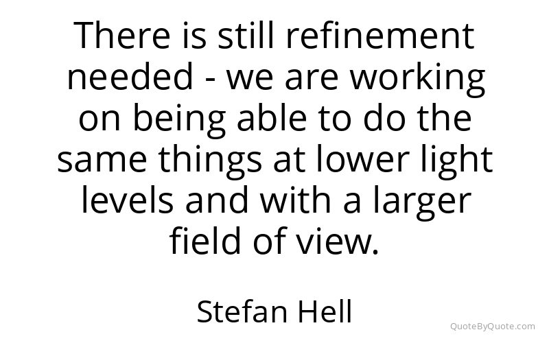 Preview image for this quote by Stefan Hell