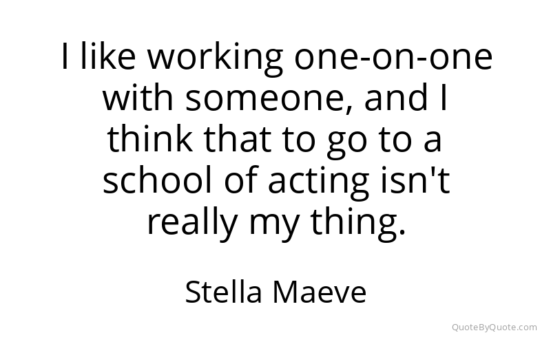 Preview image for this quote by Stella Maeve