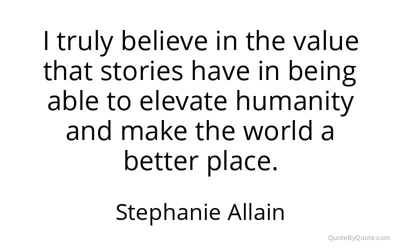 Preview image for this quote by Stephanie Allain