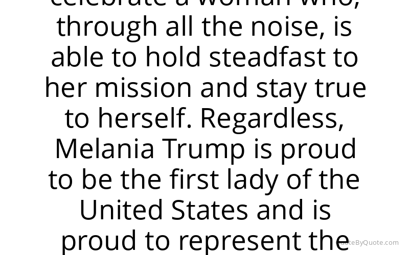 Preview image for this quote by Stephanie Grisham