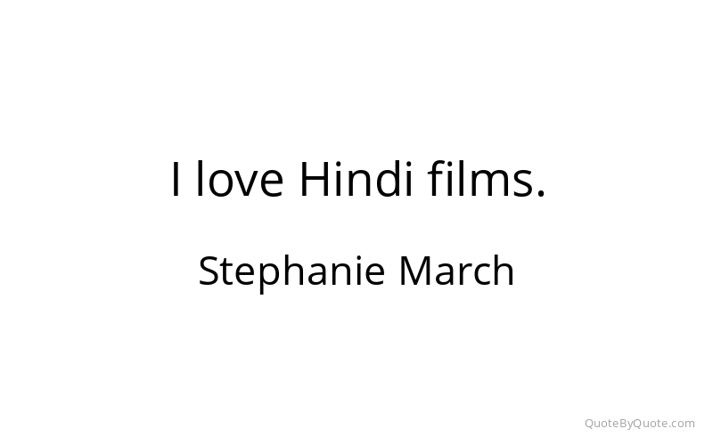Preview image for this quote by Stephanie March