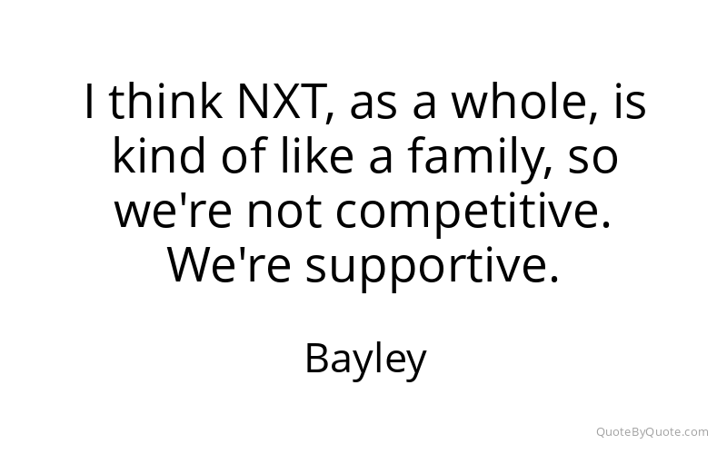 Preview image for this quote by Bayley