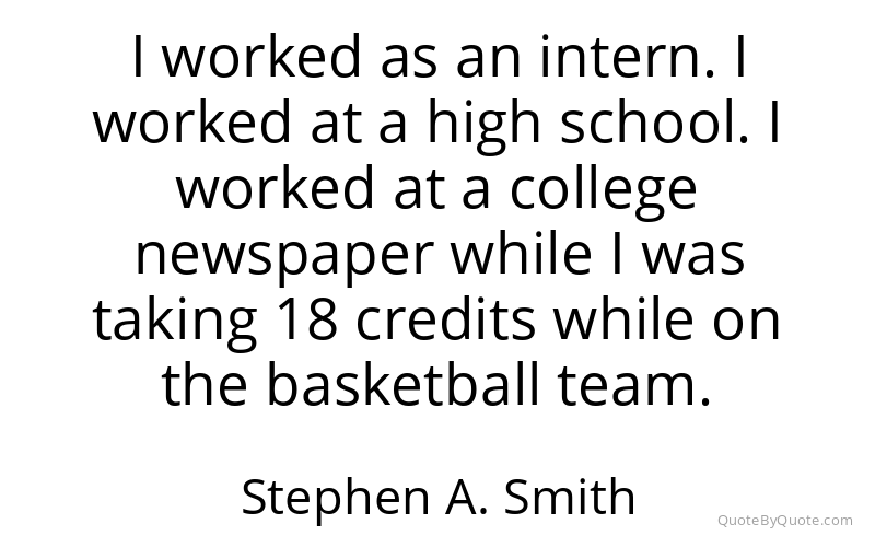 Preview image for this quote by Stephen A. Smith