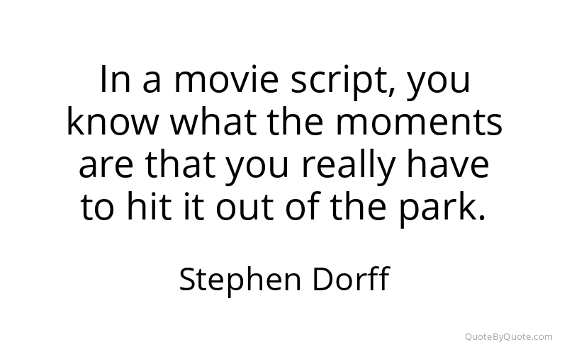 Preview image for this quote by Stephen Dorff