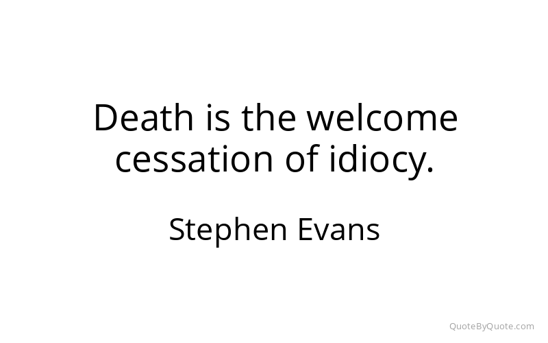 Preview image for this quote by Stephen Evans
