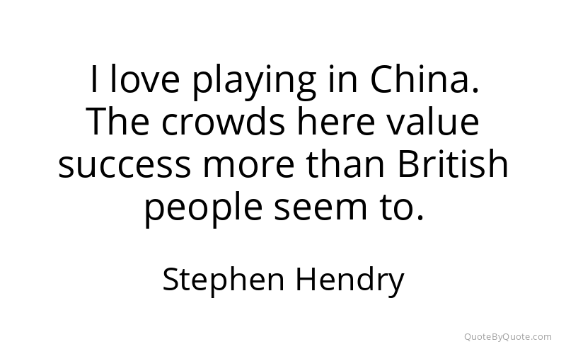 Preview image for this quote by Stephen Hendry