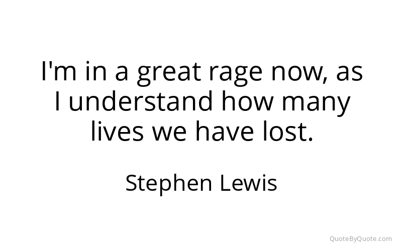Preview image for this quote by Stephen Lewis