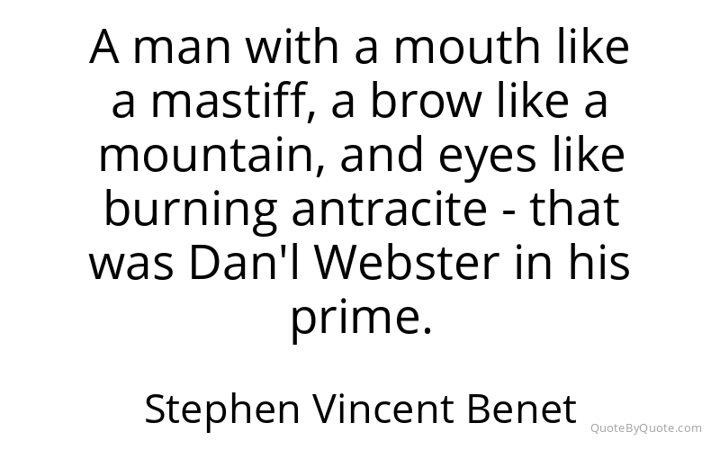 Preview image for this quote by Stephen Vincent Benet