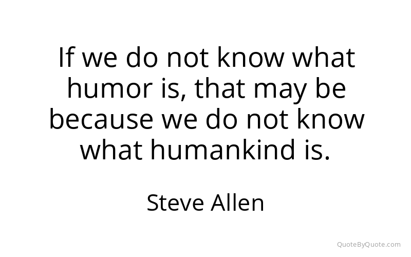 Preview image for this quote by Steve Allen
