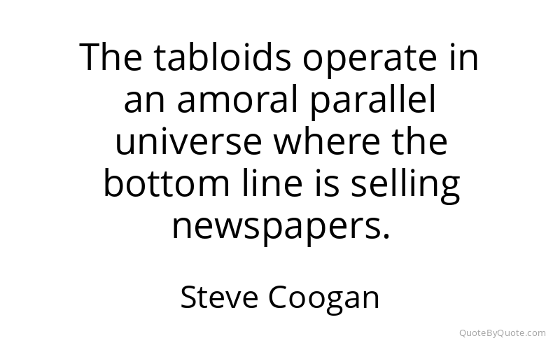Preview image for this quote by Steve Coogan