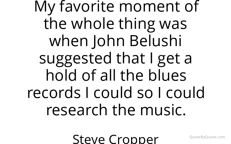 Preview image for this quote by Steve Cropper