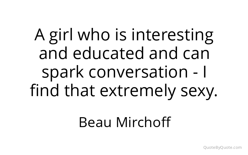 Preview image for this quote by Beau Mirchoff