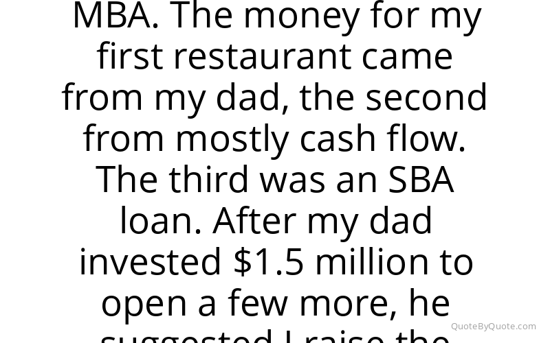 Preview image for this quote by Steve Ells