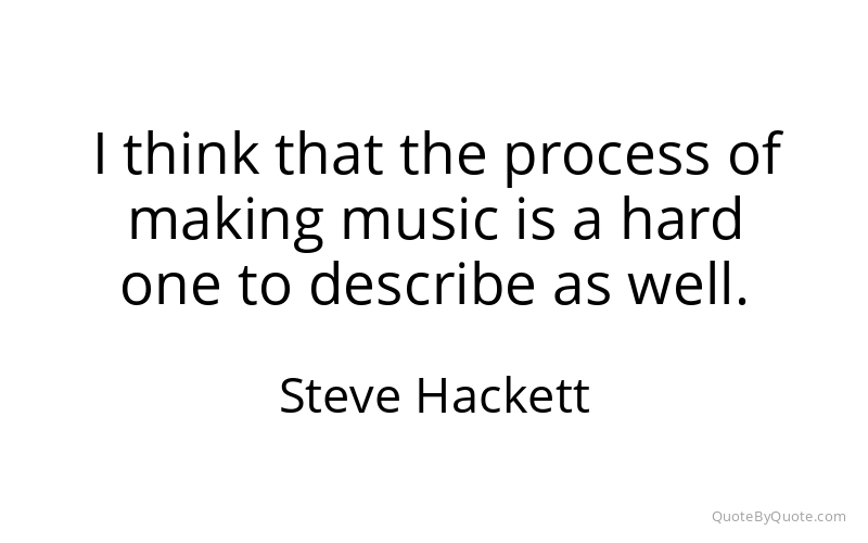 Preview image for this quote by Steve Hackett