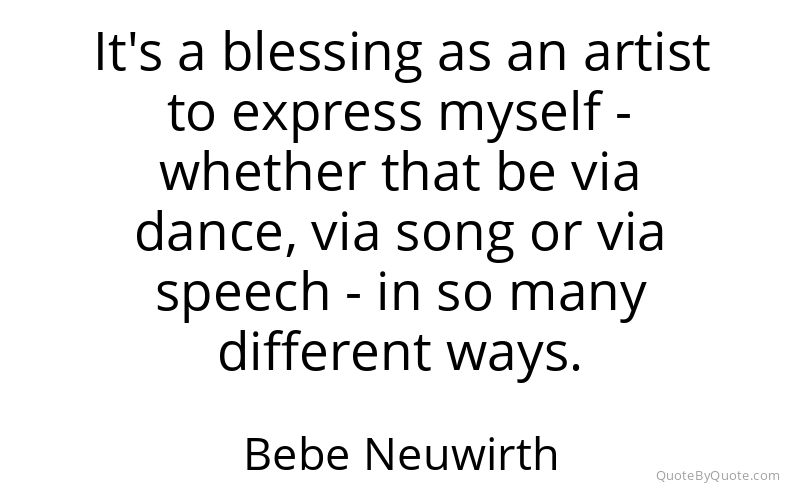 Preview image for this quote by Bebe Neuwirth