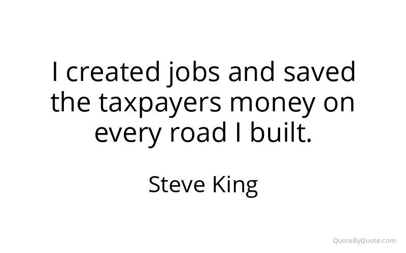 Preview image for this quote by Steve King
