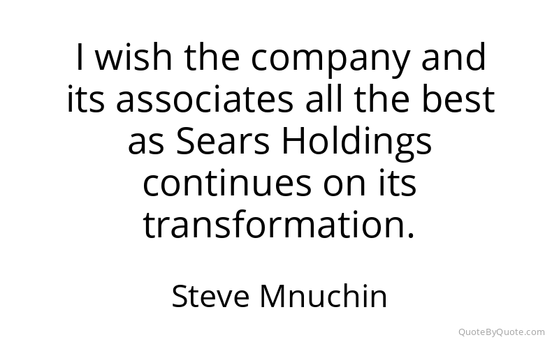Preview image for this quote by Steve Mnuchin