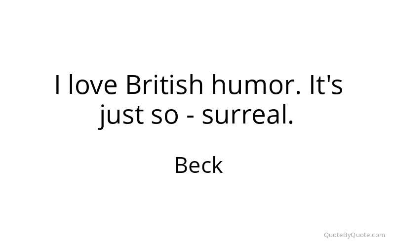 Preview image for this quote by Beck