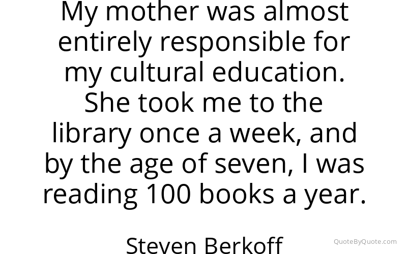 Preview image for this quote by Steven Berkoff