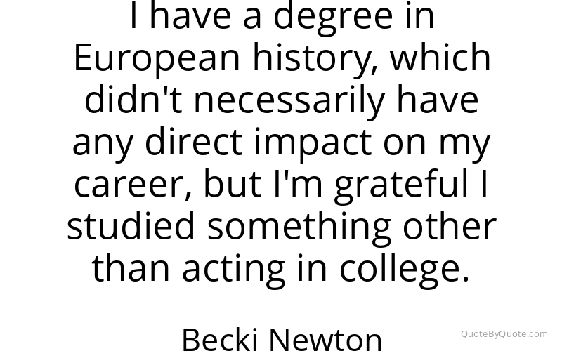 Preview image for this quote by Becki Newton