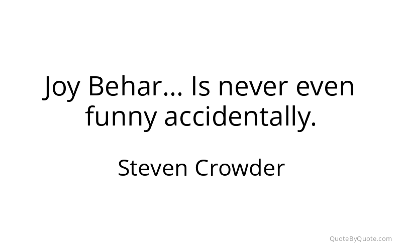 Preview image for this quote by Steven Crowder