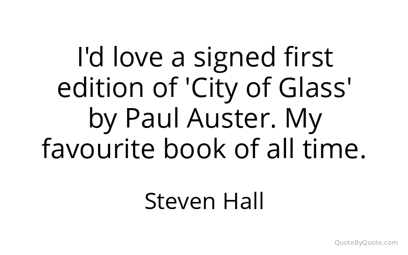 Preview image for this quote by Steven Hall